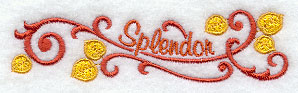 Splendor Filigree Border