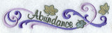 Abundance Filigree Border