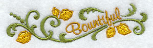 Bountiful Filigree Border