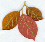 Persimmon Leaf Trio