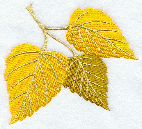 Birch Leaf Trio