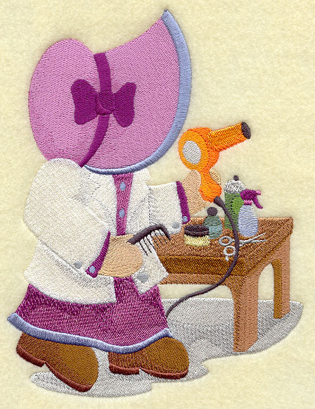 Hair Stylist Sunbonnet Sue