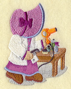 Hair Stylist Sunbonnet Sue