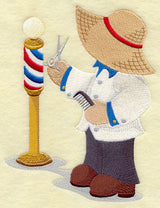 Barber Fisherman Fred