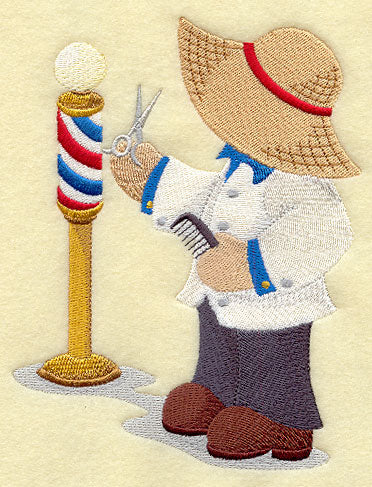 Barber Fisherman Fred