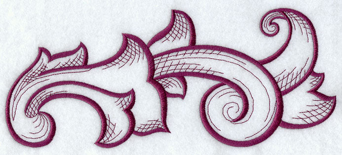 Baroque Flourish Border