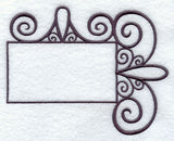 Wrought Iron Label