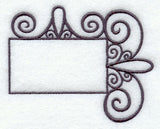 Wrought Iron Label