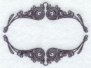 Stylish Swirls Label