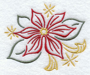 Spirited Christmas Poinsettia