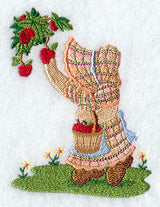 Sunbonnet Sue Picks Apples