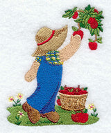 Fisherman Fred Picks Apples