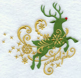 Rudolph in Filigree (Facing Right)