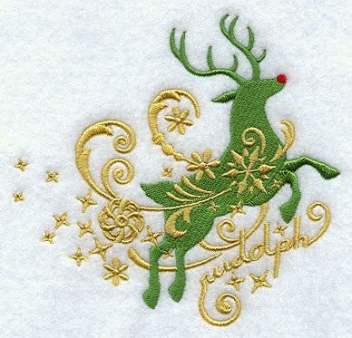 Rudolph in Filigree (Facing Right)