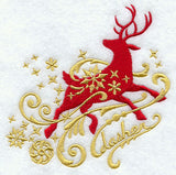 Dasher in Filigree (Facing Right)