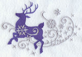 Blitzen in Filigree (Facing Left)