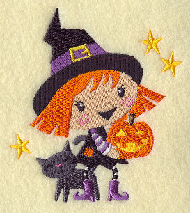 Winnifred Witch and Jack-o-Lantern
