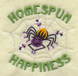 Spider Spinning Homespun Happiness