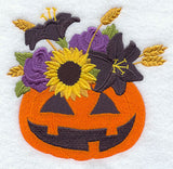 Halloween Flowers in Jack-o-Lantern