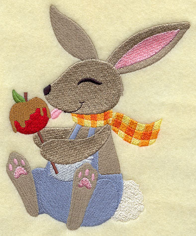 Bunny in Bib Overalls