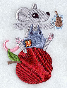 Mouse in Bib Overalls