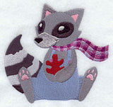Raccoon in Bib Overalls