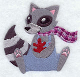 Raccoon in Bib Overalls