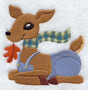 Deer in Bib Overalls