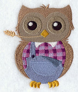 Owl in Bib Overalls