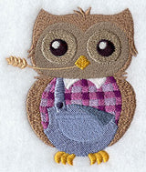 Owl in Bib Overalls
