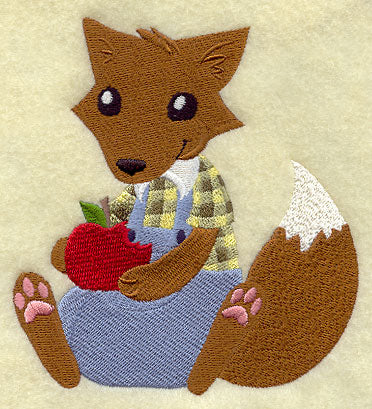 Fox in Bib Overalls