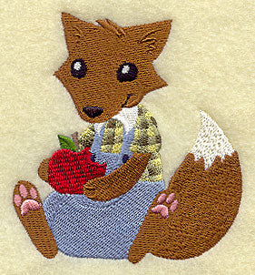 Fox in Bib Overalls
