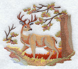 Autumn Deer in Watercolor