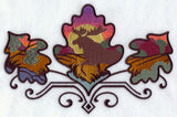 Moose in Autumn Leaves Scene