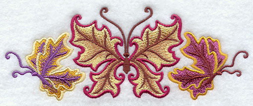 Leaf-Winged Butterfly Trio