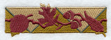 Woodsy Leaf and Acorn Border