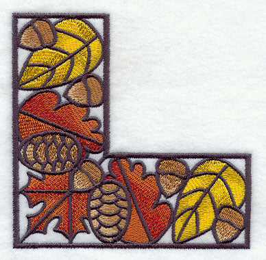 Autumn Stained Glass Corner