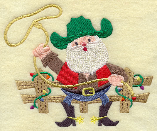 Cowboy Santa Claus