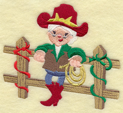 Cowgirl Mrs. Claus