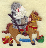 Asian Santa Claus (Samurai)