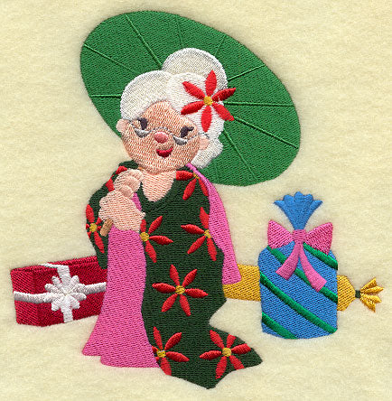 Asian Mrs. Claus (Geisha)