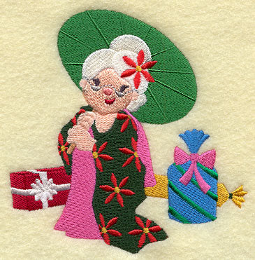 Asian Mrs. Claus (Geisha)