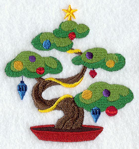 Asian Christmas Bonsai Tree