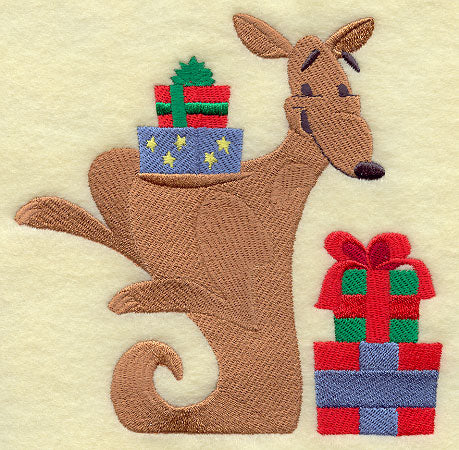 Outback Christmas Kangaroo