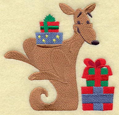 Outback Christmas Kangaroo
