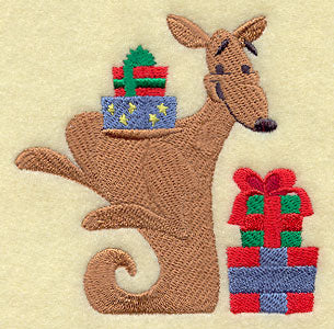 Outback Christmas Kangaroo