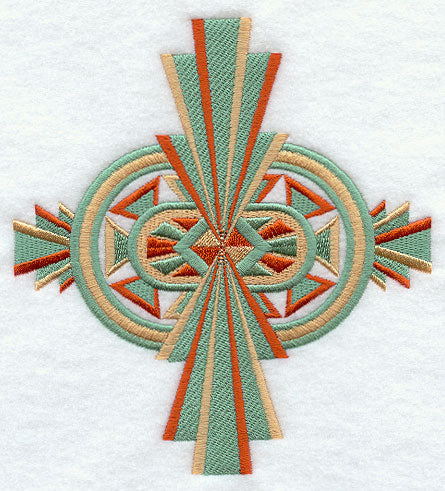 Soleil Art Deco Cross