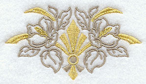 Art Deco Floral Burst