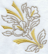 Art Deco Floral Spray
