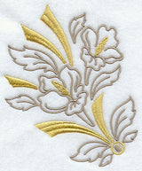 Art Deco Floral Spray